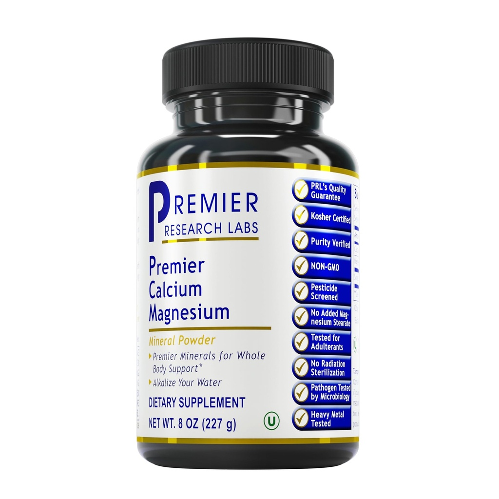 Premier Research Labsuba Magnezyum Toz - Doğal Coraldis Toz Kemik Sağlığı için, Yağcı PH Dengesi için Su ile Mix - 8 ozzz