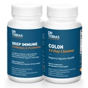 Dr. Tobias Digestive Kickstarter Bundle με Colon 14 Day Cleanse & Deep Immune Probiotics & Prebiotics