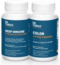 Dr. Tobias Digestive Kickstarter Sche with Colon 14 Day Cleanse & Deep Immune Probiyotiks & Prebiyotiks