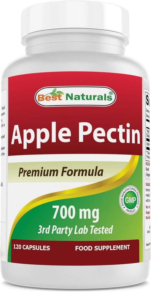 En İyi Doğallar Apple Pectin 700 mg 120 Capsules