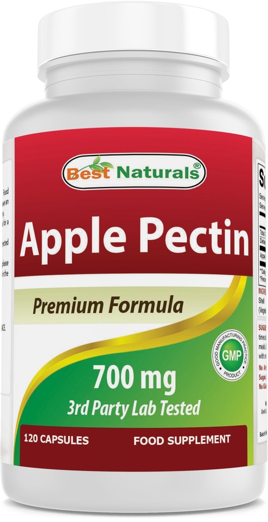 En İyi Doğallar Apple Pectin 700 mg 120 Capsules