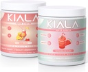 Διατροφή Kiala Super Greens, Βιολογικά Πράσινα Σκόνη, Spirulina & Chlorella Superfood Σκόνη, Ζάχαρη & Γλουτένη Χωρίς Vegan, Spectra Blend, Miami Vice, Watermelon Slush 2 Pack