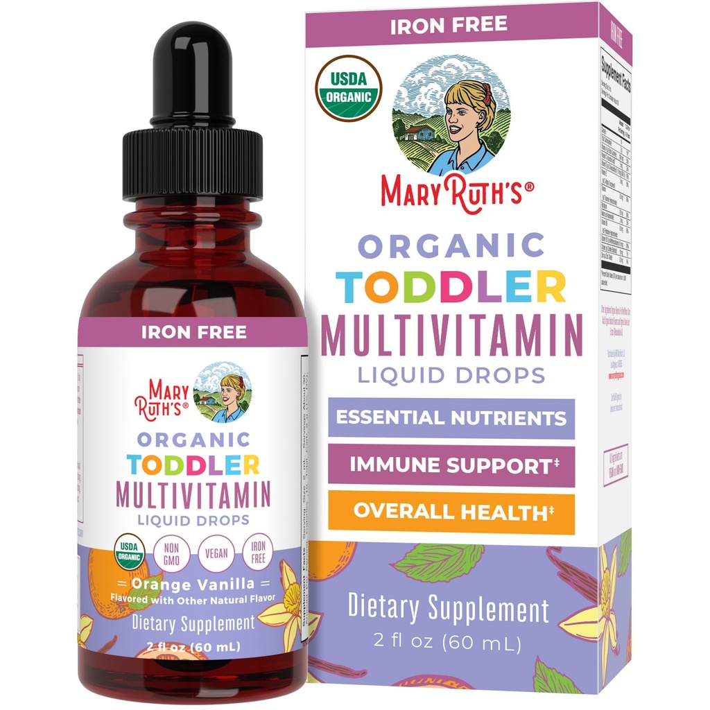 MaryRuth Organics Kids Multivitamin for Toddlers 
