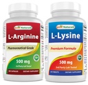 En İyi Doğallar L-Arginine 500 mg & L-Lysine 500 mg