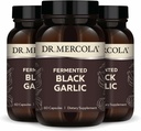 Dr. Mercola Fermented Black Garlic, 90 Hizmet (180 Capsules), Diyet Supplement, Destekler Immune Health, Non-GMOMO