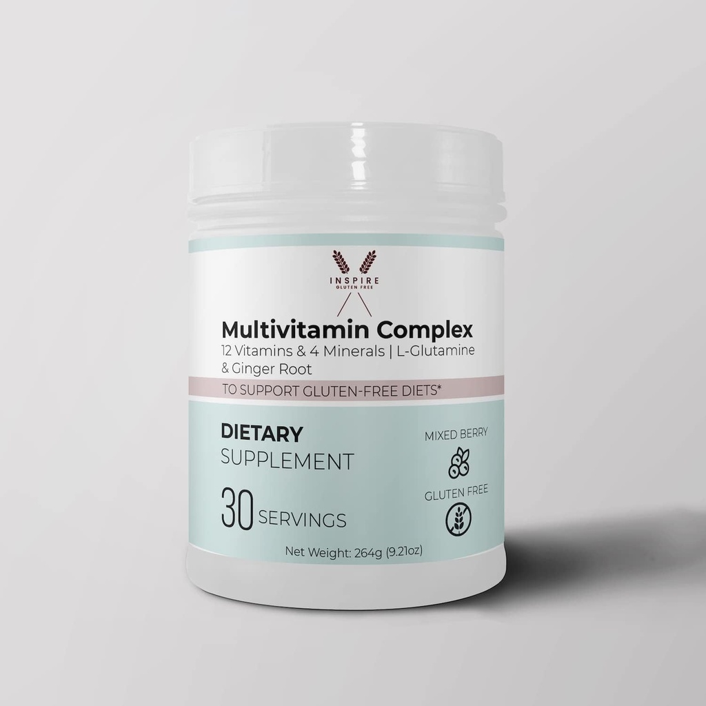 Vitamin Toz, Celiac Supplement, Gluten Ücretsiz Vitaminler ve Mineraller - Immune Support çinko biotin b6 b2 niacindisol Natural Iodine Kelp