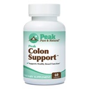 Κορυφή Pure & Natural Colon Υποστήριξη - Colon Cleanse και Detox συμπλήρωμα για την Digestive Υγεία - Υποστηρίξτε την υγεία με Inulin και Senna Leaf Extracts - με Ίνες, Πρεβιοτικά, και Προβιοτικά - 1 Pack