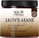 Reddy Naturals Aryana Lion's Mane Toz - Beta Glucan & Acacia Gum ile hızlı bir şekilde başa çıkmak - Bilişsel Fonksiyonl & Immune Health - Sugar-Free Orange Flavor - 30 Hizmet