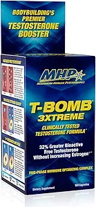 MHP T-Bomb 3xtreme Klinik Olarak Test Edildi, Erkekler için testosteron ATM, Libido'yu artırmak, 168 Count