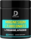 2250MG Magnezyum L-Threonate w. L-Theanine & Apigenin - 120 Capsules - Triple Magnezyum Kompleksi