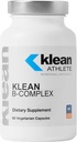 Klean ATHLETE Klean B-Complex | Supports Energy Production, Cardiovascular Fonksiyonlar ve Normal Hücre Fonksiyonlar | NSF Spor için Onaylandı | 60 Vegetarian Capsules
