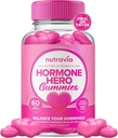 Kadınlar için Hormon Dengesi + PMS Relief Supplement - Destekler Mood Swings, Clear Skin, Reduced Cramps and Bloating - Hormonal PMS Gummies Pırık, Dong Quai (60 Gummies)
