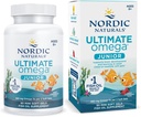 Nordic Naturals Ultimate Omega Jr., Φράουλα - 90 Mini Soft Gels - 680 Σύνολο Omega-3s με EPA & DHA - Εγκεφαλική υγεία, διάθεση, μάθηση - Μη-GMO - 45 Υπηρεσίες