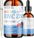Ionic Liquid Zinc Drops for Kids & Toddlers | 30 Day Supply | Zinc Sulfate | Immunity, Mood, Brain Thyroid | 2 Oz