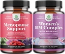 Kadınlar için Herbal Menopause Tamamını Tamamlayın - Multibenefit Menopause Ease Hormon Dengesi ve DIM Supplement for Women with DIM and Black Pepper Menopause Support and PMS Relief