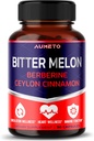 Bitter Melon Capsules - Berberine Ceylon Cinnamon'u Circulation Wellness ve Immune Function (90 Kont) için geliştirdi