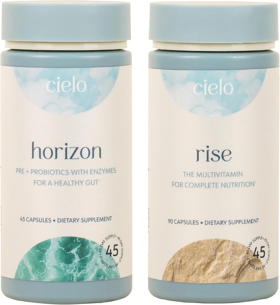 Cielo Probiotics and Multivitamin Set - Το Ultimate Digestive Υποστήριξη - 45 ημέρες προσφοράς