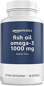 Βασικά - Ωμέγα 3 ιχθυέλαιο, 1000 mg, 90 Softgels (1 ανά μερίδα), Χωρίς γλουτένη