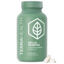 Terra Health Essentials Reflux Inhibitor - Digestive Supplement for Stomach Comfort, Acid Balance & Nutrient Absorption - Betaine HCL with Pepsin - 30-Day Supply, 90 Capsules