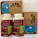 Φυτικά σταφύλια με Resveratrol 300 κάψουλες και HealthEmpire Pill Orgnizer Bundles (πακέτο των 2)