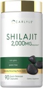 Carlyle Shilajit Capsules | 2000 mg | 90 Count | Non-GMO ve Gluten Free Supplement Supplement