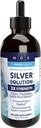 Alkaline Structured Silver Liquid 30ppm - Advanced Immune Support Liquid Drops - Extra Strength Colloidal Silver Mineral Supplements - Made in USA (4 oz)