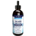 alkalin Structured Silver Liquid 30ppm - Gelişmiş Immune Support Liquid Drops - Ekstra Güçlü Koloidal Gümüş Mineral Supplements - ABD'de Made in USA (4 oz)