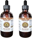 White Pine Liquid Extract, White Pine (Pinus Strobus) Bark Toz Tincture, Herbal Supplement, Hawaii Pharm, ABD'de Made, 2x4 fl.oz