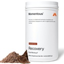 Momentous Recovery Grass-Fed Whey Protein Powder - 20 g μετά την προπόνηση Whey Isolate Protein - NSF Certified for Sport - Gluten-Free - 15 Σερβιέτες - Σοκολάτα - Πακέτο Μαΐου Vary