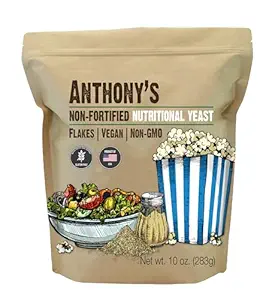 Άρτιο διατροφικές νιφάδες ζύμης του Anthony, 10 oz, μη ενισχυμένες, χωρίς γλουτένη παρτίδα, μη ΓΤΟ
