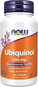 Ubiquinol 100 Milligram 60 Sgels