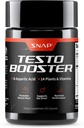 Erkekler için Snap Supplements testosteron ATM - Kas Büyümesini Destekleyin, Erkekler için Takdir, Doğal Enerjiyi, Stamina ve Güçlü, 60 Capsules