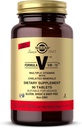 Solgar Formula VM-75, 90 Tablet - Chelated Minerals ile Çokvitamin - A, B6, B12, C, D, E - Biotin, Magnezyum, Kalsiyum, Iron, çinko - Vegan, Gluten Free, Dairy Free, Kosher - 90 hizmet