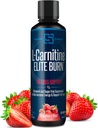 L-Carnitine Elite Burn Liquid Keto Fat Burner και Μεταβολισμός ενεργοποιητής - Υποστήριξη απώλειας λίπους Keto Φιλική απώλεια βάρους αύξηση της ενέργειας - διεγερτικό δωρεάν - Φράουλα Blast 3000mg (32 υπηρεσίες)