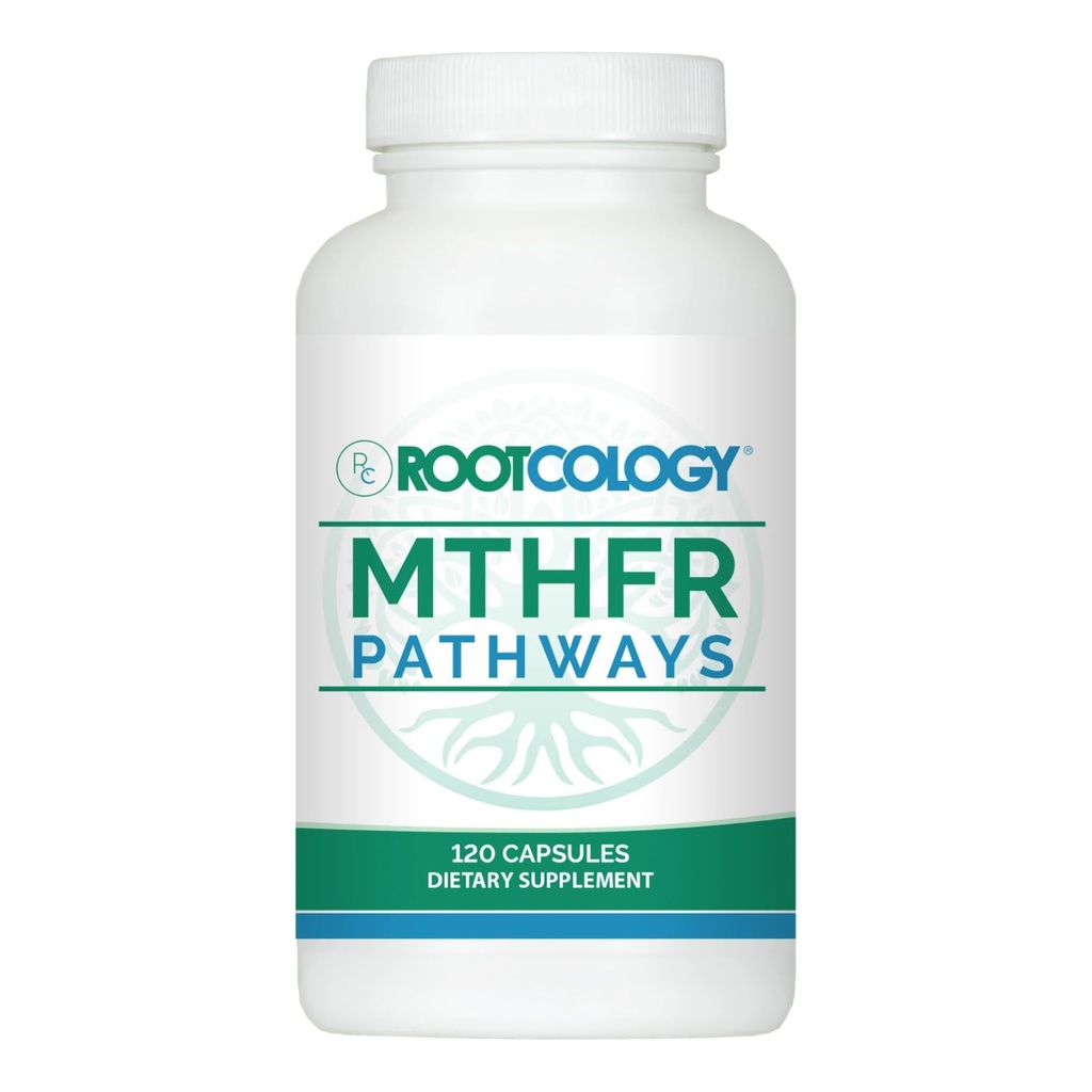 Dr. Izabella Wentz | MTHFR Pathways | Meyation Support with Vitamin B6, B12 & Folate | Supports Immunity, Energy & Brain Health | 120 Capsules