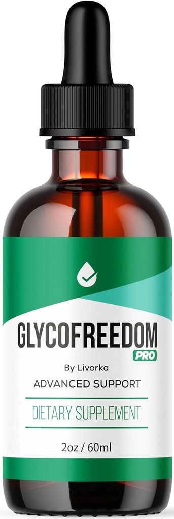 LIVORKA GlycoFreedom Drops Natural Support - Glyco Freedom Drops, Glyco Freedom, Glyco Freedom - 100% Natural, 2oz, 60 ml, 1 Ay Supply.