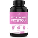 Kadınlar için Optify Inositol Supplement - 90-Day Supply – Myo-Inositol ve D-Chiro Inositol ile Folate ve Vitamin D - 40:1 - Hormon Denge & Ovarian Desteği - 360 Capsules