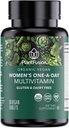 PlantFusion Organic Multivitamin for Women - One Daily Whole Food Mix Women's Multivitamin - Vegan, Non-GMO, Gluten Free & Dairy Free - 30 Tabletler (1 Ay Supply)
