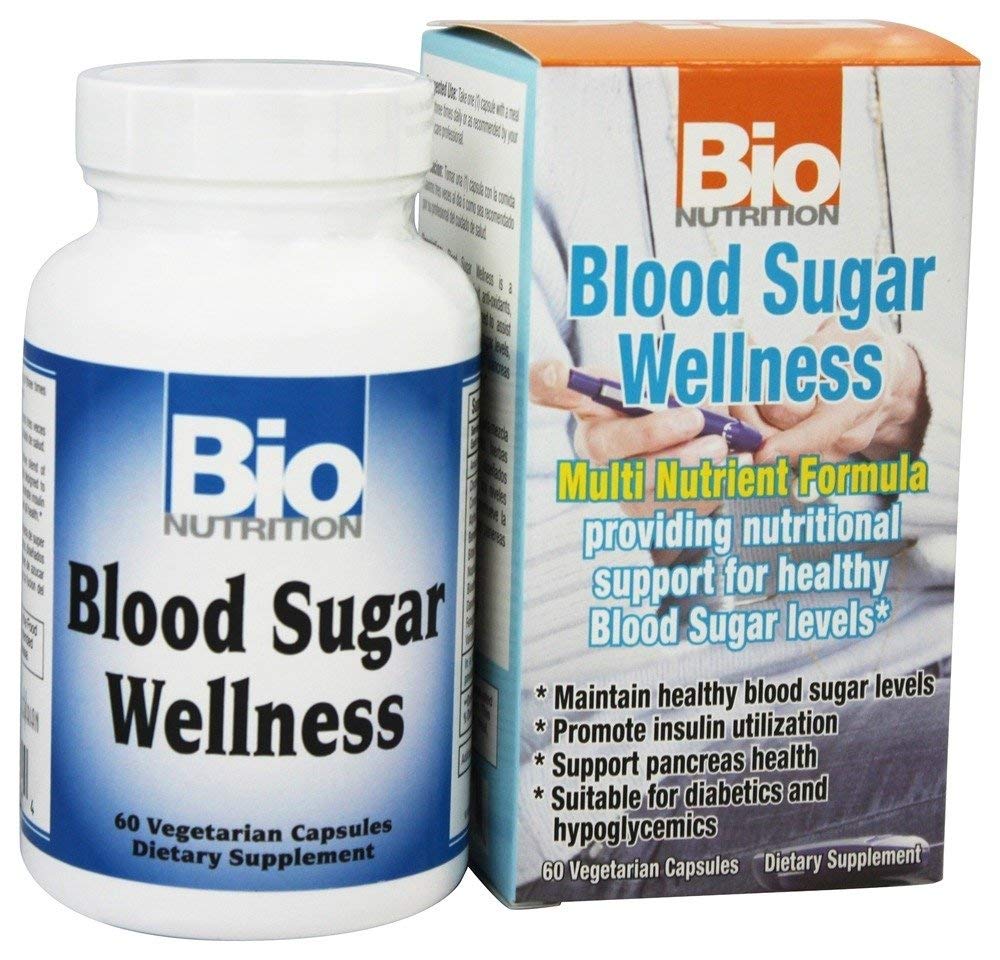 Bio Nutrition - Blood Sugar Wellness - 60 κάψουλες χορτοφάγων