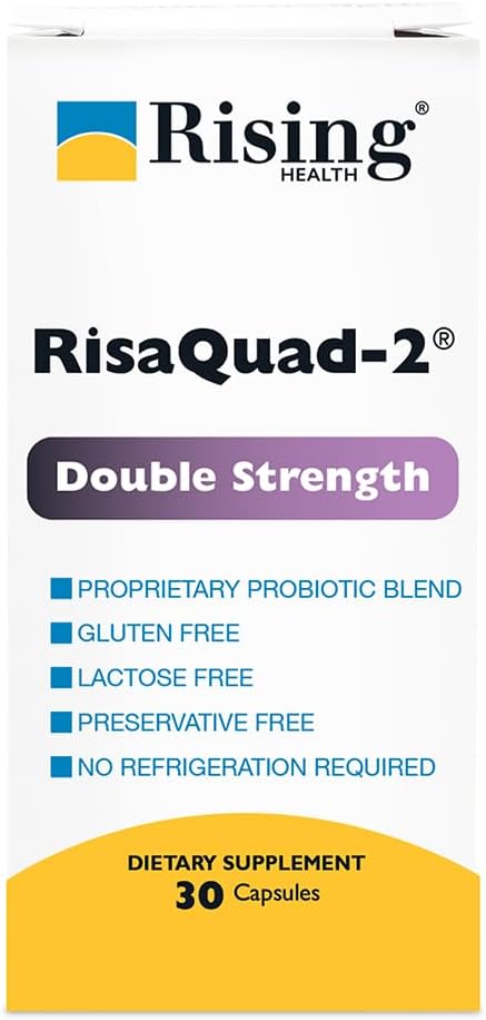 Risaquad-2 Probiyotik Diyeter Supplement -375 mg 30 Capsules