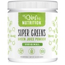 Super Greens Powder Organic Blend: Non-GMO Supplement, Περιλαμβάνει Spirulina, Alfalfa, Σπανάκι, Προβιοτικά, Fiber και Digestive Ένζυμα, Δεν Τεχνητά γλυκαντικά, 30 εξυπηρετούν