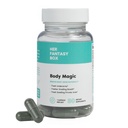 Fantasy Box | Body Magic | Chlorophyll Capsules - 30 Vegan Capsules for Detox, Digestion, Gut Health, Skin Support ve Oily Skin - Doğal Enerji ATM