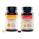 NatureWise Vitamin D3 5000iu, B12 1000 Find mental Clarity Energy Support Immune Health Non-GMO Gluten Free Olive Oil Yumuşakgels