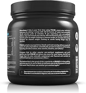 LEGION Athletics Pulse Pre-Wortout Supplement - Ομαλή ενέργεια βιασύνη