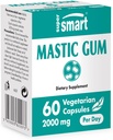 Supersmart Mastic Gum Supplement 2000 mg per Day - Natural Mastic Tree Extract for H. Pylori | Non-GMO & Gluten Free - 60 Vegetarian Capsules
