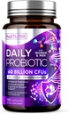 Χτισμένο από τη φύση Probiotic για γυναίκες & άνδρες – 60 δισεκατομμύρια CFU, 10 στεφάνες + προβιοτικά & ανθεκτικά ένζυμα – Υποστηρίζει Digestive, ανοσοποιητικό, μείωση αερίου & Bloating – Ράφι σταθερό, μη GMO - 120 κάψουλες