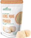 Alovitox Organic Lion's Mane Mushroom Powder 