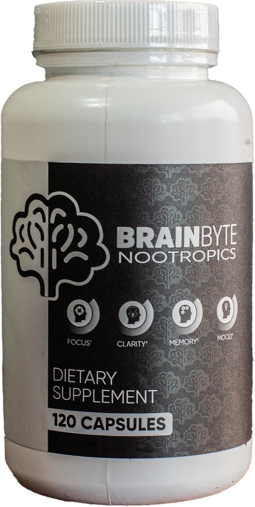 Erkekler ve Kadınlar için All-in-One Nootropic Supplement | Caffeine-Free Focus with L-Theanine & Phosphatidylserine (120)
