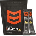 MTN OPS Hydrate Electrolytes Toz İçecek Mix, 20 Single On-Go Electrolyte Packs with Over 1000 mg of Electrolytes per Service, Lemonade