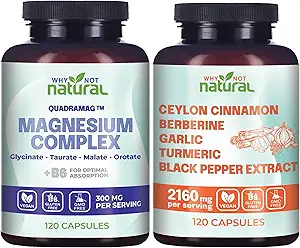 Magnesium Complex Supplement and Ceylon Cinnamon Complex
